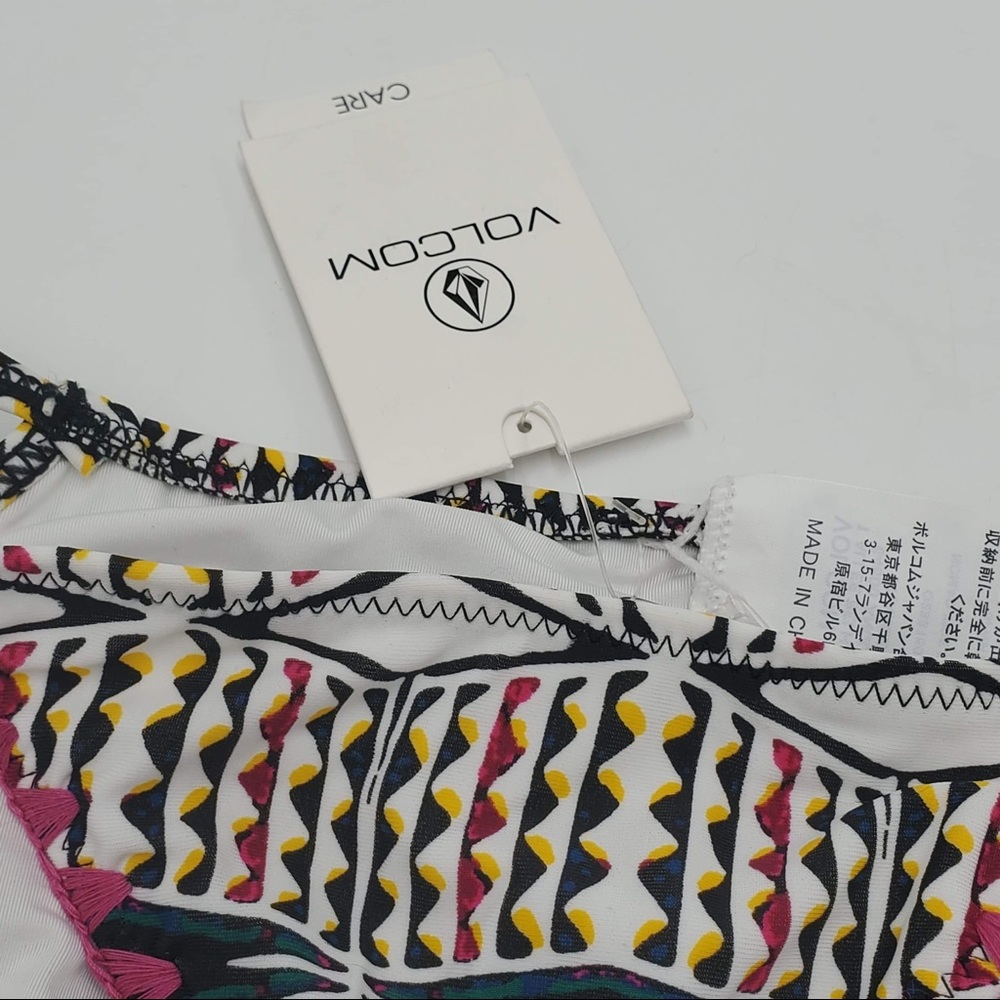 Volcom String Bikini Swimsuit Tribal Pattern - Picture 3 of 4